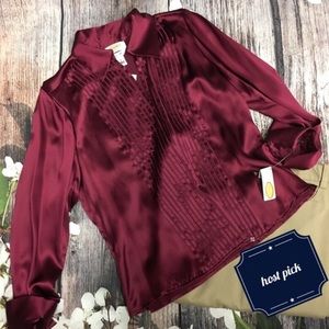 Talbots Button Down Blouse